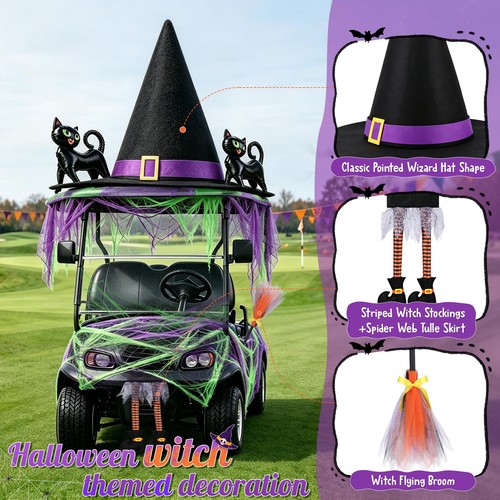 Halloween golf cart - halloween,